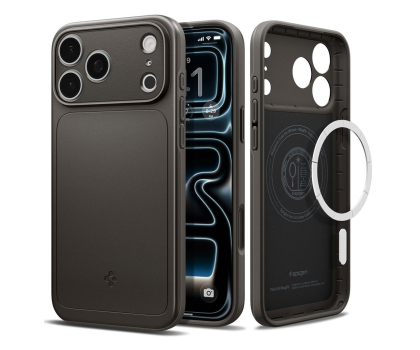 Etui / obudowa na smartfona Spigen Thin Fit Mag Magsafe do Iphone 17 Pro Gunmetal